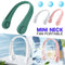 Portable Neck Fan Air Cooler & Purifier… Adjustable 3 Speed And Rechargeable 6 Hours Battery Timing (random Color)